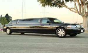 black stretch limo