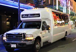 NewWest stag party bus