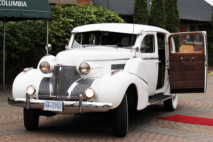 Cadillac vintage party limousine