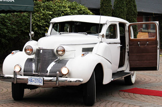 Vintage limousine service in Vancouver