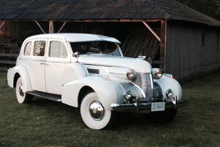 Langley vintage wedding limos