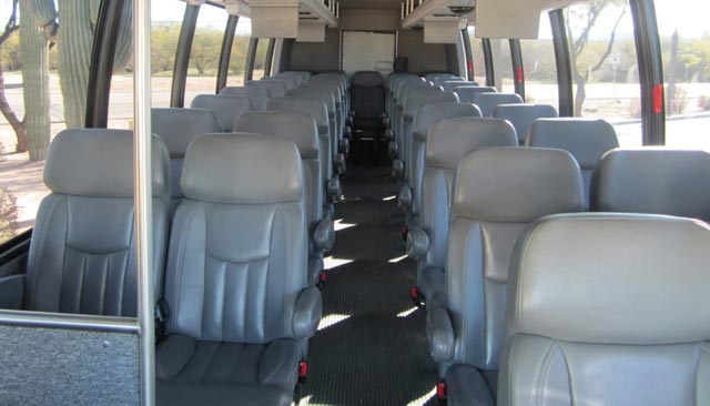shuttle bus interior cabin